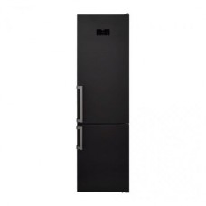 Холодильник SCANDILUX CNF379EZ D/X, двухкамерный, черный